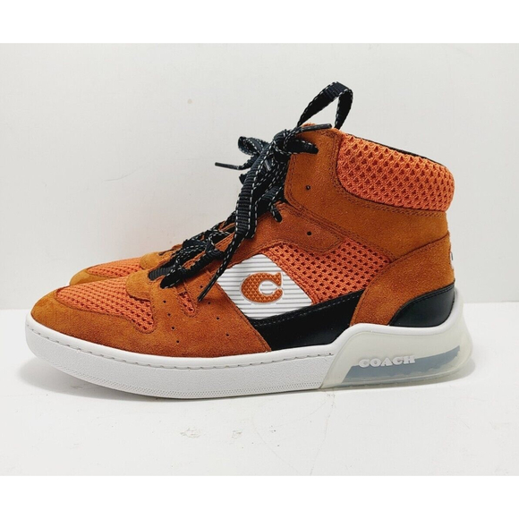 COACH MEN'S CITYSOLE HIGH TOP SNEAKERS- CANYON  SIZE:10 D  #C7087 - Picture 3 of 6